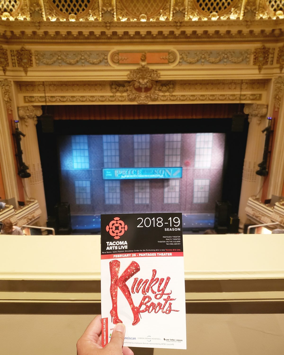 Kinky Boots Musical Tacoma Arts Live Shows I Ve Seen Theatre Reviews