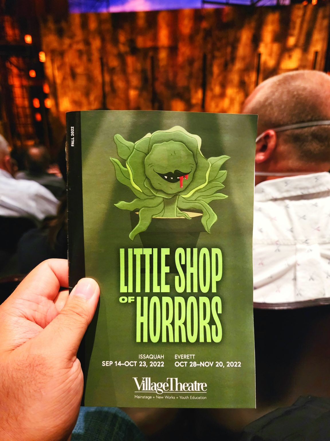 Little Shop of Horrors Musical Village Theatre Shows I've Seen