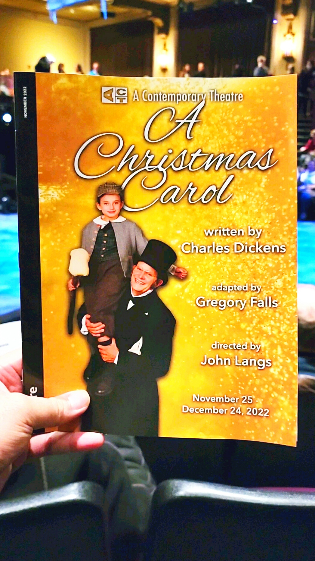 A Christmas Carol Play ACT Theatre Shows I've Seen Theatre Reviews